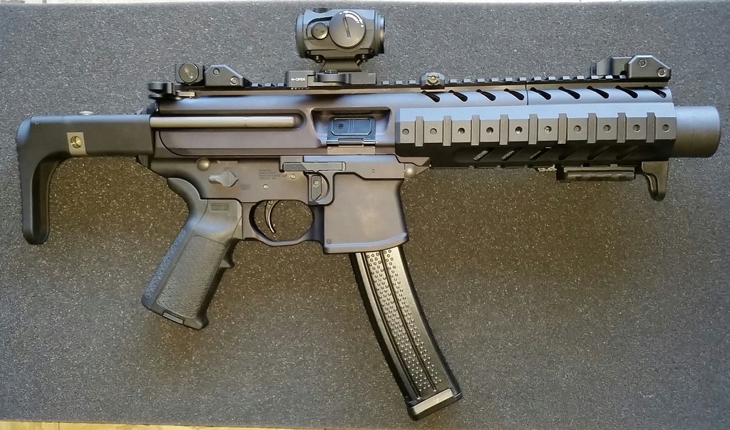My Omega 9K suppressor arrived for my MPX SBR... Page 1